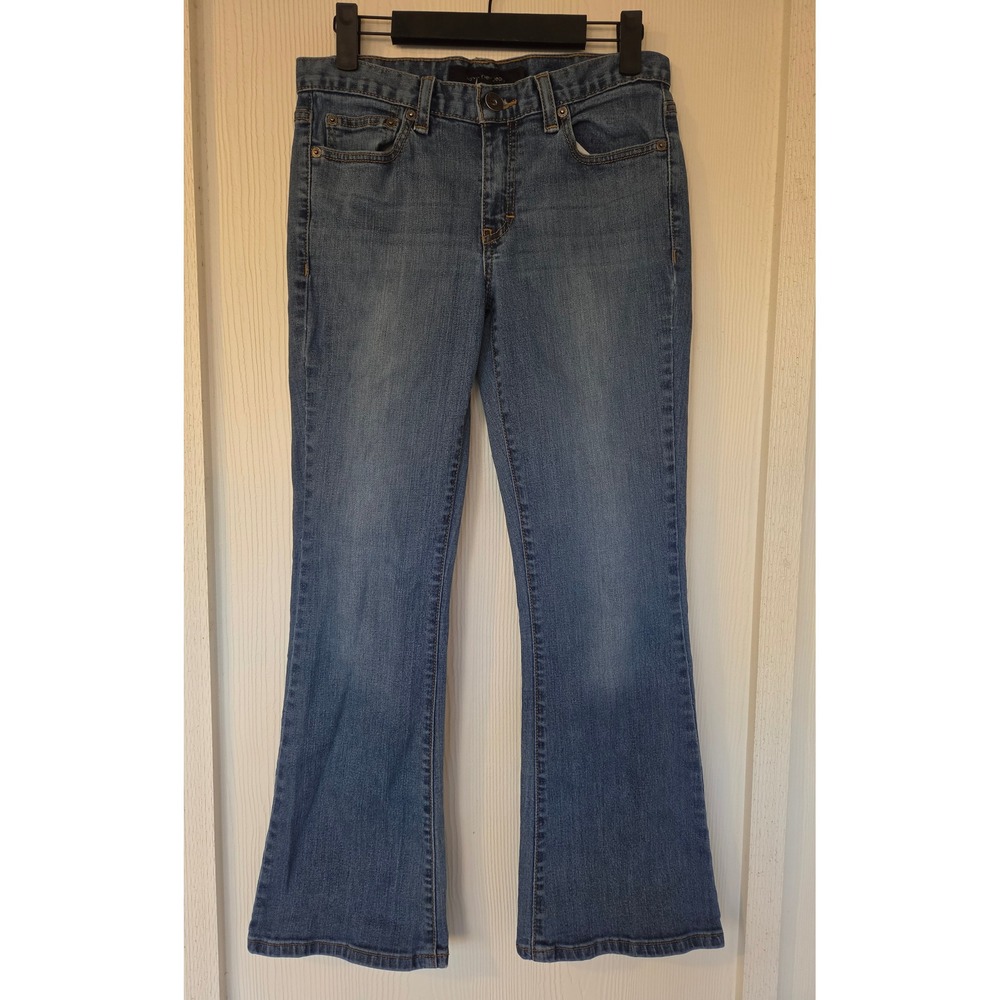 Calvin Klein Flare Jeans Womens Size 6x30 Y2K 90s Retro Hippie Boho Indie